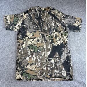 VINTAGE 90s Mossy Oak Hunting Shirt Mens Large Realtree Camo Single Stitch Tee